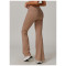 Custom yoga leggings | Factory custom Eco-friendly sports flared pants for yoga and fitness