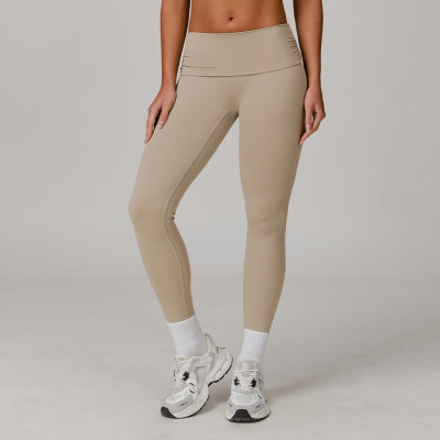 Custom Yoga Leggings | Factory Customized High Waist Tummy Tights for Women Hip Lifting