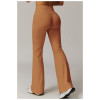Custom Yoga Leggings | Factory Custom Yoga Running Flared Pants Private Label