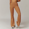 Custom Yoga Leggings | Factory Custom Yoga Running Flared Pants Private Label