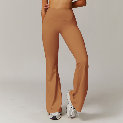 Custom Yoga Leggings | Factory Custom Yoga Running Flared Pants Private Label