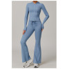 Custom Yoga Leggings | Factory Custom Yoga Running Drawstring Flared Pants Sun Protection