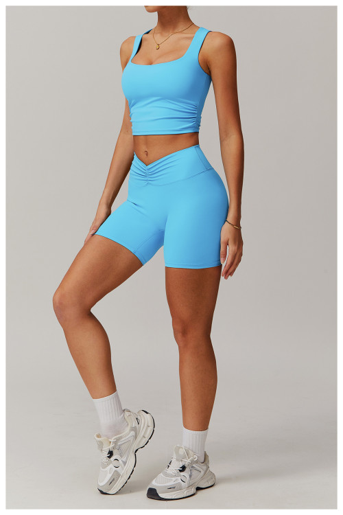 Custom Yoga Shorts | Wholesale Custom Women's High Waist Sexy Athletic Shorts Private Label