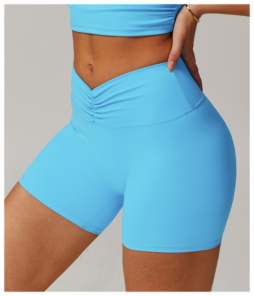 Custom Yoga Shorts | Wholesale Custom Women's High Waist Sexy Athletic Shorts Private Label