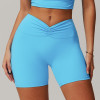 Custom Yoga Shorts | Wholesale Custom Women's High Waist Sexy Athletic Shorts Private Label