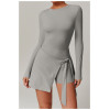 Custom tennis skirts | Wholesale sexy slit golf tennis skirts for women cool for summer