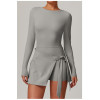 Custom tennis skirts | Wholesale sexy slit golf tennis skirts for women cool for summer