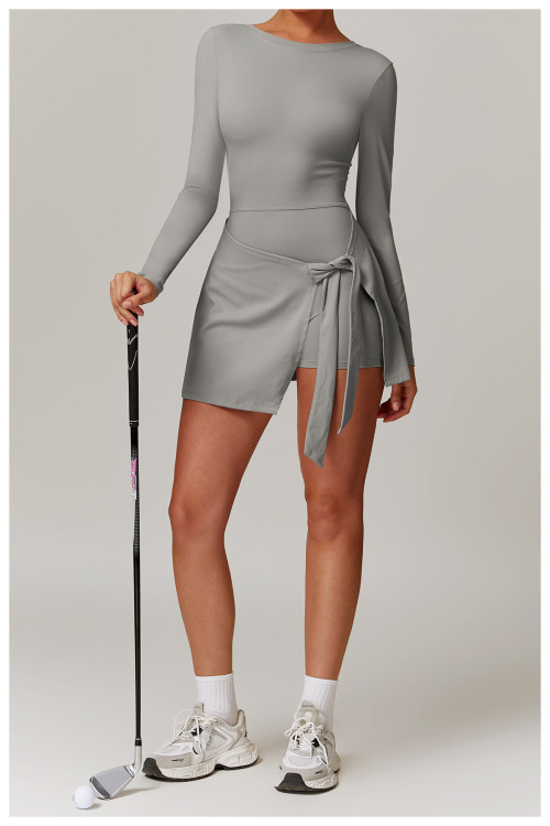 Custom tennis skirts | Wholesale sexy slit golf tennis skirts for women cool for summer
