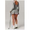 Custom tennis skirts | Wholesale sexy slit golf tennis skirts for women cool for summer