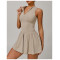 Custom tennis skirt | Factory wholesale stand collar tennis skirt custom fabric color private label
