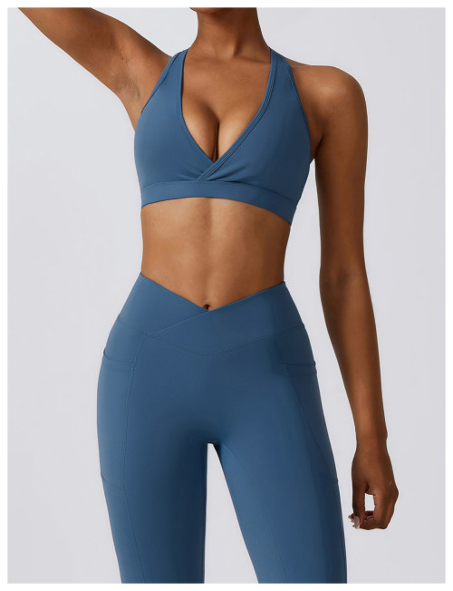 Custom Outdoor Sports Bra | Women Running Sports Bra Factory Supplier Private Label Design