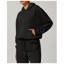 Custom sports hoodies | Wholesale new long-sleeved sweatshirt fashionable, loose and versatile