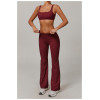 Custom Yoga Flared Pants | Factory Customized Yoga High Waist Running Flared Pants Private Label