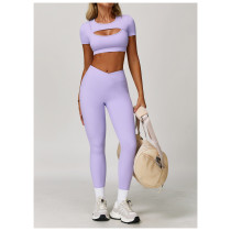 Custom Nude Yoga Leggings | Women's High Waist Cross Leggings Manufacturer Custom Fabric Color