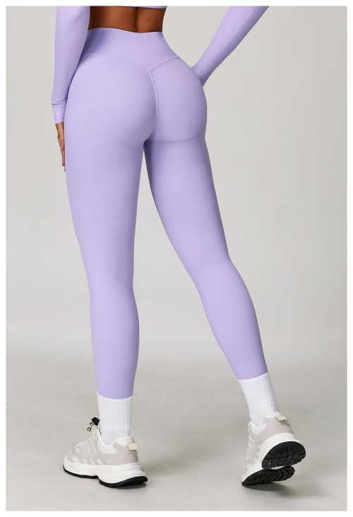 Custom Nude Yoga Leggings | Women's High Waist Cross Leggings Manufacturer Custom Fabric Color