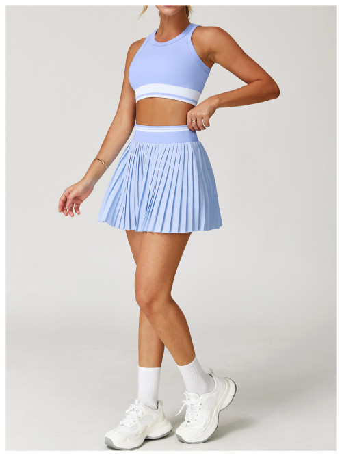 Custom quick-drying yoga suit | Custom high waist sports fitness tennis suit Summer fitness clothing