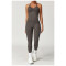 Custom Seamless Yoga Set | Women's Halter Seamless Fitness Yoga Set Factory Moisture Wicking