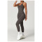 Custom Seamless Yoga Set | Women's Halter Seamless Fitness Yoga Set Factory Moisture Wicking