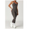 Custom Seamless Yoga Set | Women's Halter Seamless Fitness Yoga Set Factory Moisture Wicking