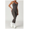 Custom Seamless Yoga Set | Women's Halter Seamless Fitness Yoga Set Factory Moisture Wicking