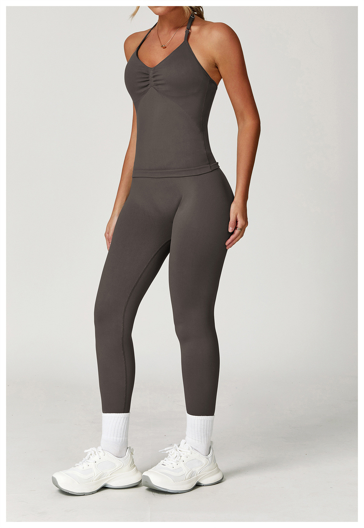 one-shoulder yoga set Manufacturer