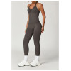 Custom Seamless Yoga Set | Women's Halter Seamless Fitness Yoga Set Factory Moisture Wicking