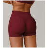 Custom cross yoga shorts | Sports outerwear yoga shorts factory high waist hip lift private label