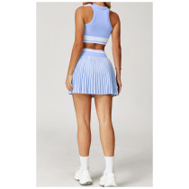 Custom seamless yoga vest | Wholesale I-shaped fitness vest factory running fitness contrast color