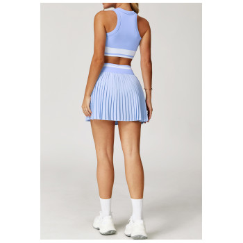 Custom Sports Tennis Skirt | Factory Direct Sports Fitness Tennis Skirt High Waist Customized Logo