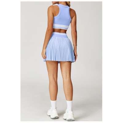 Custom Sports Tennis Skirt | Factory Direct Sports Fitness Tennis Skirt High Waist Customized Logo