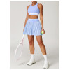 Custom Sports Tennis Skirt | Factory Direct Sports Fitness Tennis Skirt High Waist Customized Logo
