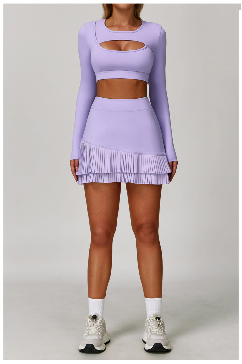 Custom Sports Skirt | Summer Yoga Fitness High Waist Tennis Skirt Manufacturer Custom Fabric Logo