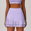 Custom Sports Skirt | Summer Yoga Fitness High Waist Tennis Skirt Manufacturer Custom Fabric Logo