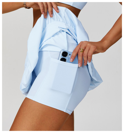 Custom sports skirts | Wholesale casual fitness tennis skirts quick dry breathable private label