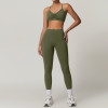 Customized Women's Leggings | Women's Fitness Running Yoga Wear Solid Color Yoga