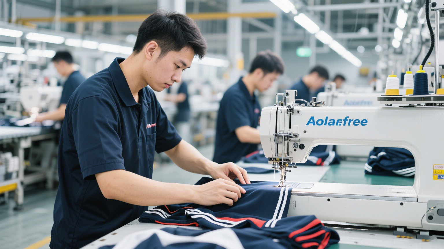 Aolafree modern factory production line