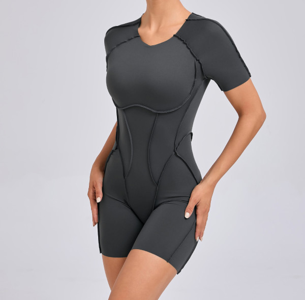 Custom Yoga Jumpsuit | Factory Wholesale European and American 3D Sports Jumpsuit Fitness