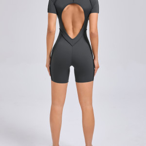 Custom Yoga Jumpsuit | Factory Wholesale European and American 3D Sports Jumpsuit Fitness