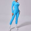Custom Yoga Jumpsuit | Wholesale Winter One Piece Sports Jumpsuit Factory Running Fitness Yoga