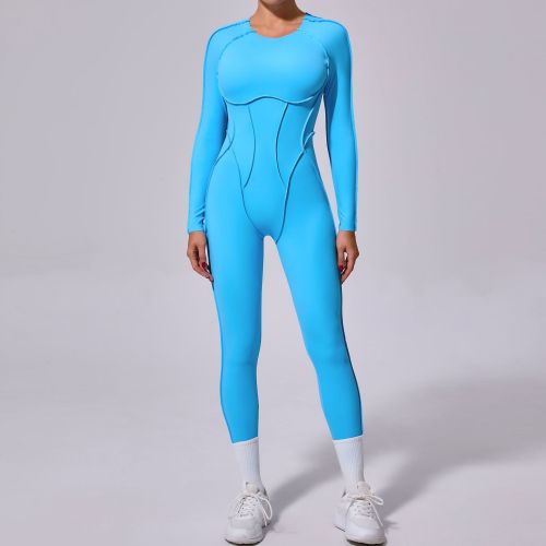 Custom Yoga Jumpsuit | Wholesale Winter One Piece Sports Jumpsuit Factory Running Fitness Yoga