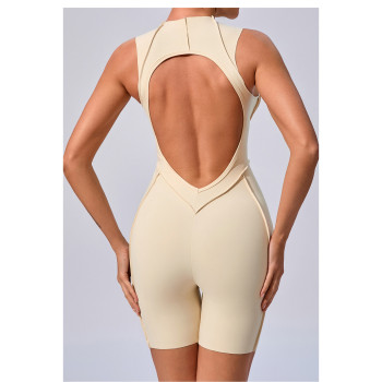 Custom yoga jumpsuit | Customized new three-dimensional stitching jumpsuit factory outdoor wear