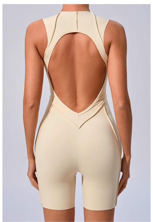 Custom yoga jumpsuit | Customized new three-dimensional stitching jumpsuit factory outdoor wear