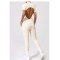 Custom yoga jumpsuit | Custom 3D zipper short sleeve factory sports private label custom fabric