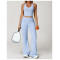 Custom Fold Over Flare Pants |Women Yoga Wide Leg Outdoor Fitness Flare Pants Supplier Manufacturer