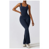 Custom Bodycon Jumpsuit|Hip Lift Jumpsuit Yoga Clothes Factory Outdoor Running Sports Private Brand