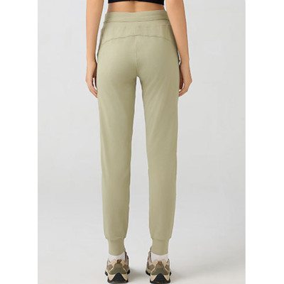 Custom loose joggers|Factory high waist yoga pants women drawstring quick dry elastic fitness pants