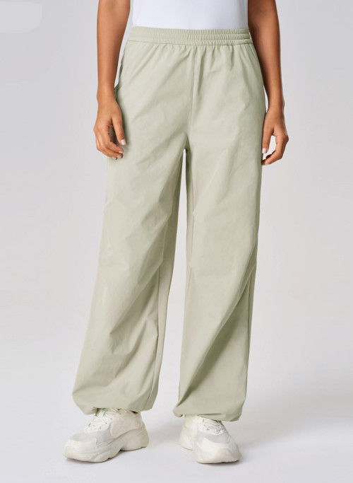 Custom loose joggers | Wholesale loose wide leg pants quick dry breathable casual pants factory