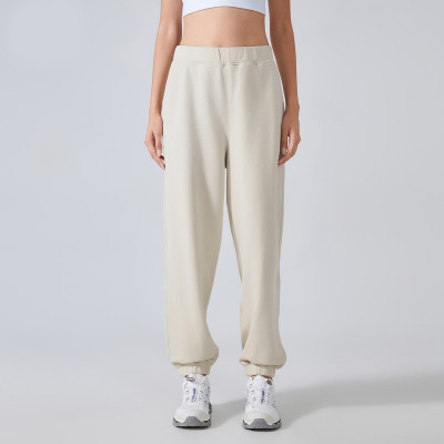 Custom loose joggers | Wholesale sweatpants high waist casual sports fitness yoga pants