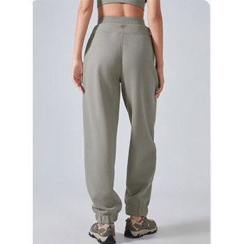 Custom loose joggers |Autumn and winter plus fleece warm sports pants manufacturer versatile casual