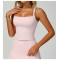 Custom Yoga Vest | Wholesale Double Strap Slim Fit Sports Vest for Outdoor Running and Fitness